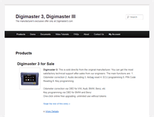 Tablet Screenshot of digimaster3.com